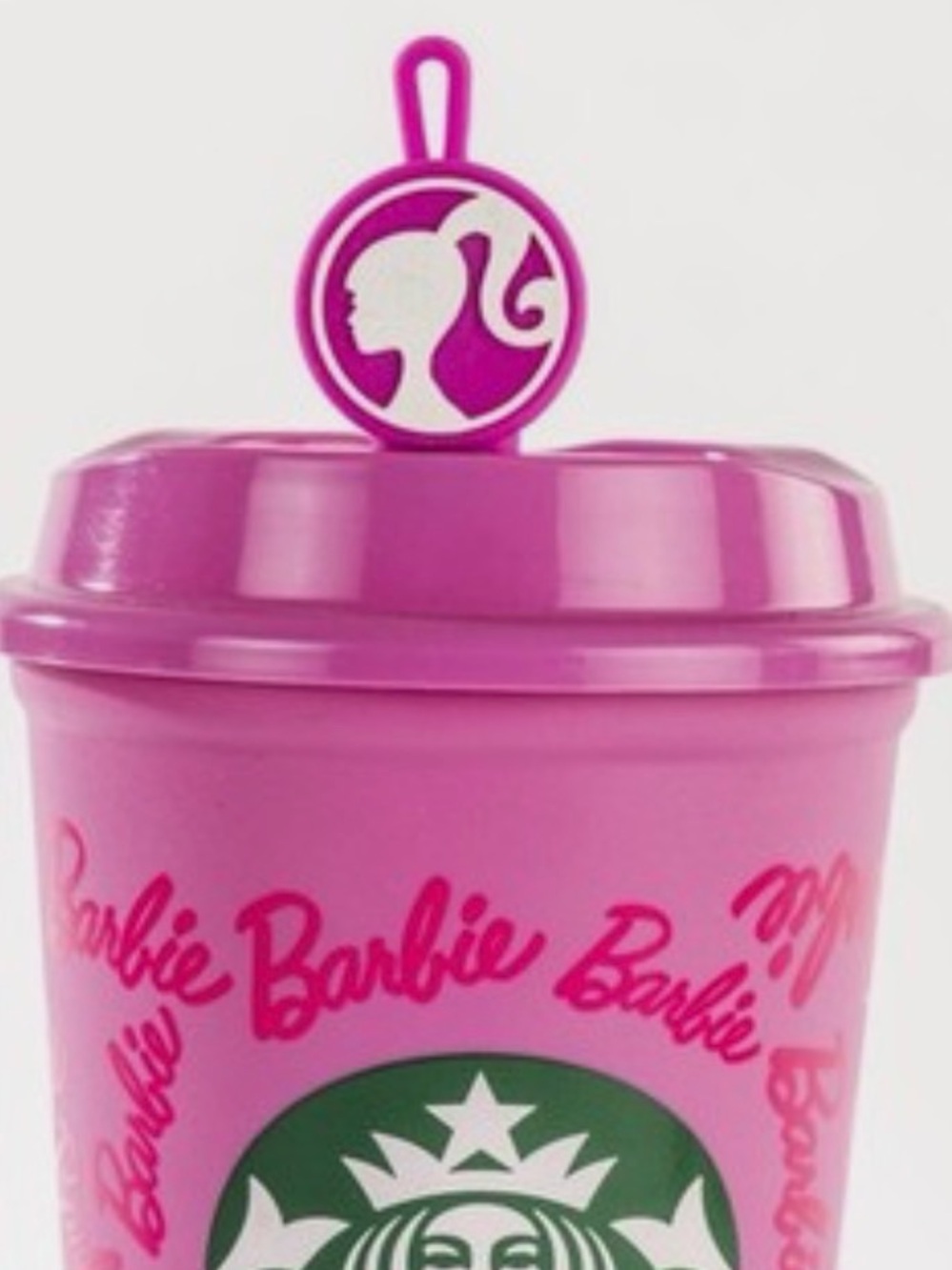NWT Starbucks x Barbie Mexico exclusive rare cup stopper